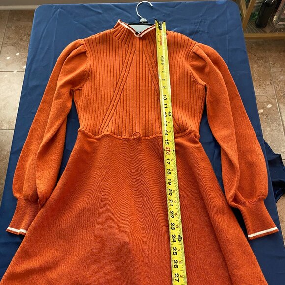 GB Girls Long-Sleeve Fall Sweater Dress LARGE (girls) - Picture 4 of 8